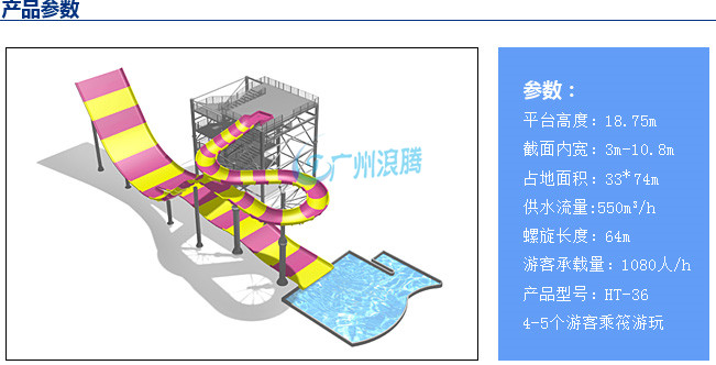 沖天回旋滑梯